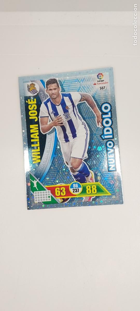 Figurine di Calcio: ADRENALYN PANINI 2016 17 IDOLO WILLIAM JOSE