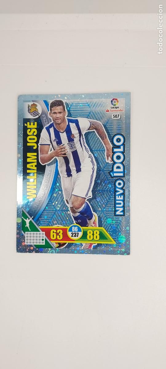 Figurine di Calcio: ADRENALYN PANINI 2016 17 IDOLO WILLIAM JOSE