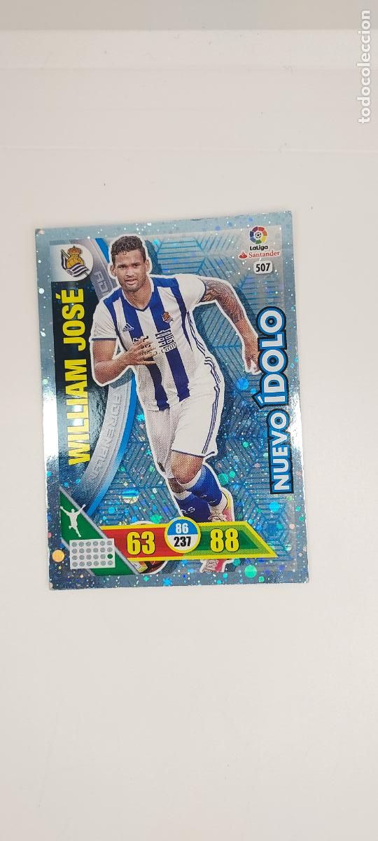 Figurine di Calcio: ADRENALYN PANINI 2016 17 IDOLO WILLIAM JOSE