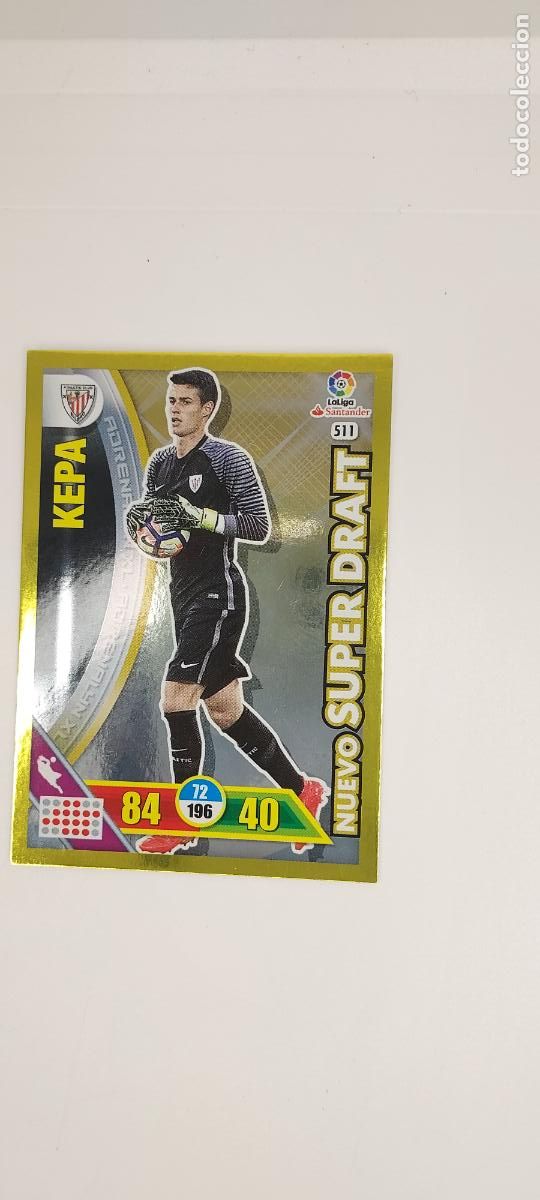 Football Stickers: ADRENALYN PANINI 2016 17 SUPER DRAFT KEPA