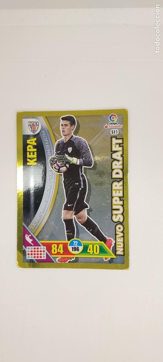Football Stickers: ADRENALYN PANINI 2016 17 SUPER DRAFT KEPA