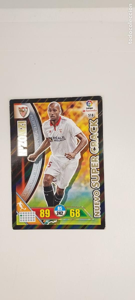 Cromos de f&uacute;tbol: ADRENALYN PANINI 2016 17 SUPER CRACK N'ZONZI