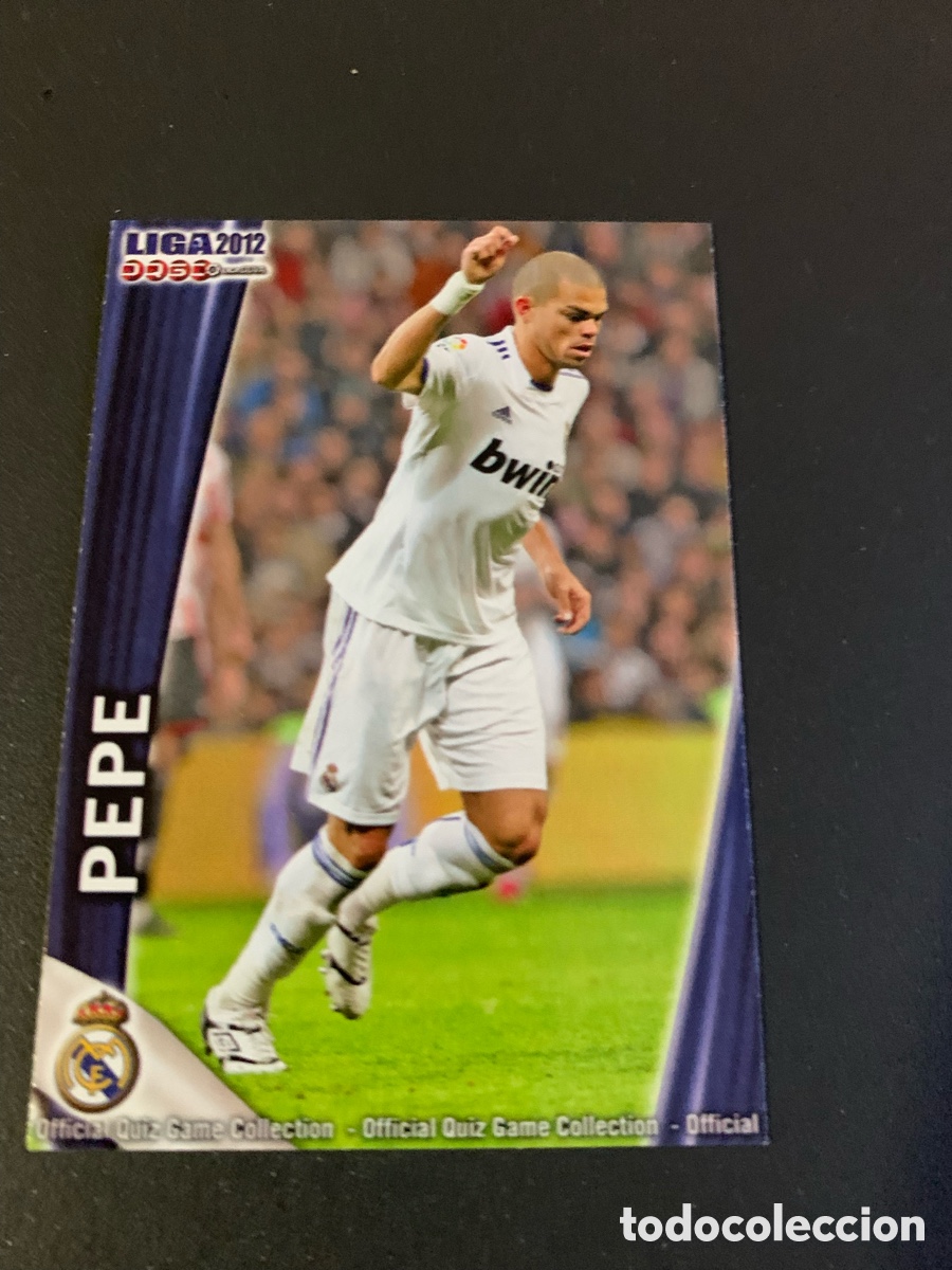 Cromos de f&uacute;tbol: Mundicromo 2012. 034. PEPE - Foto 1