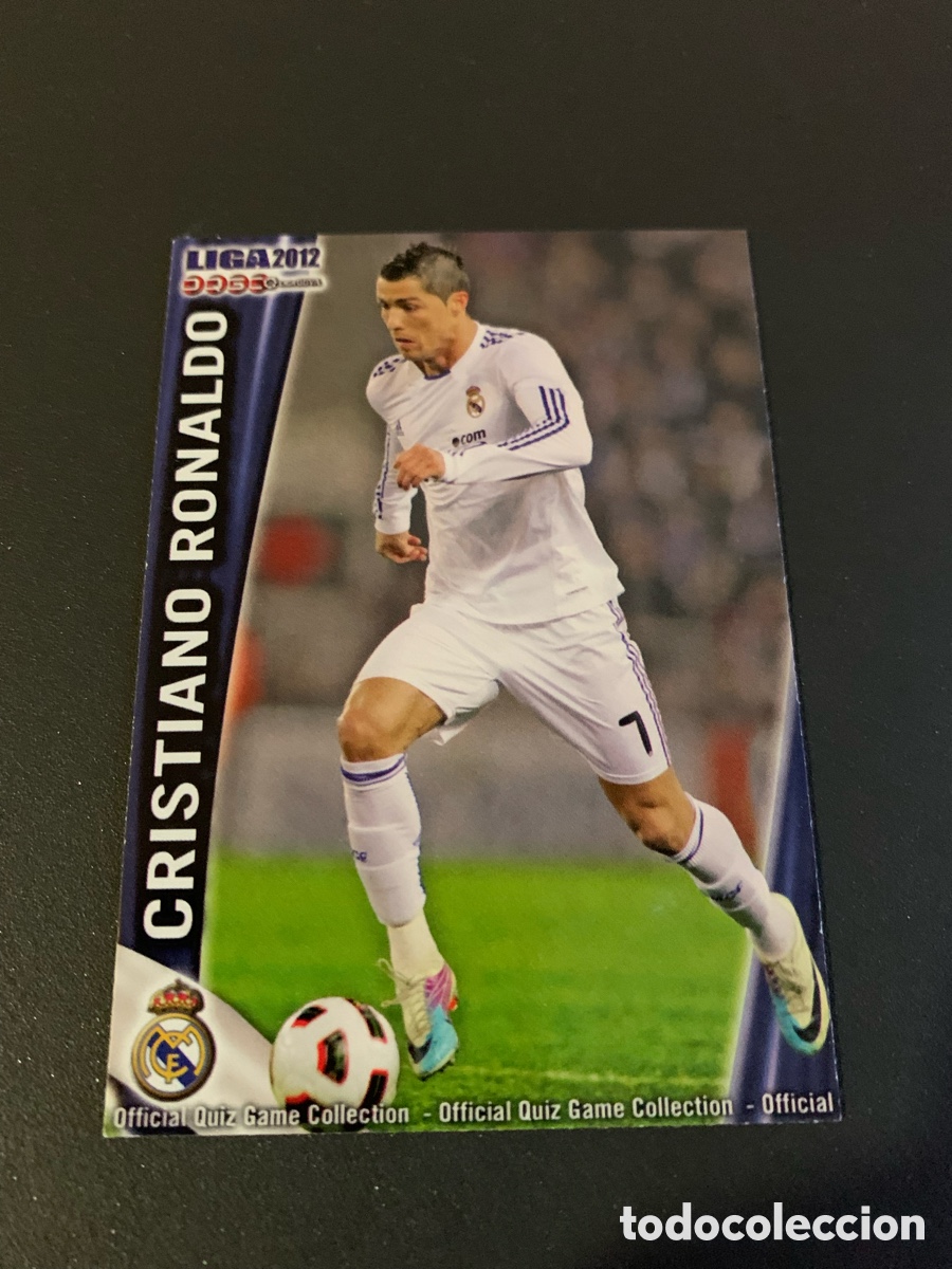 Cromos de f&uacute;tbol: Mundicromo 2012. 045. CRISTIANO RONALDO