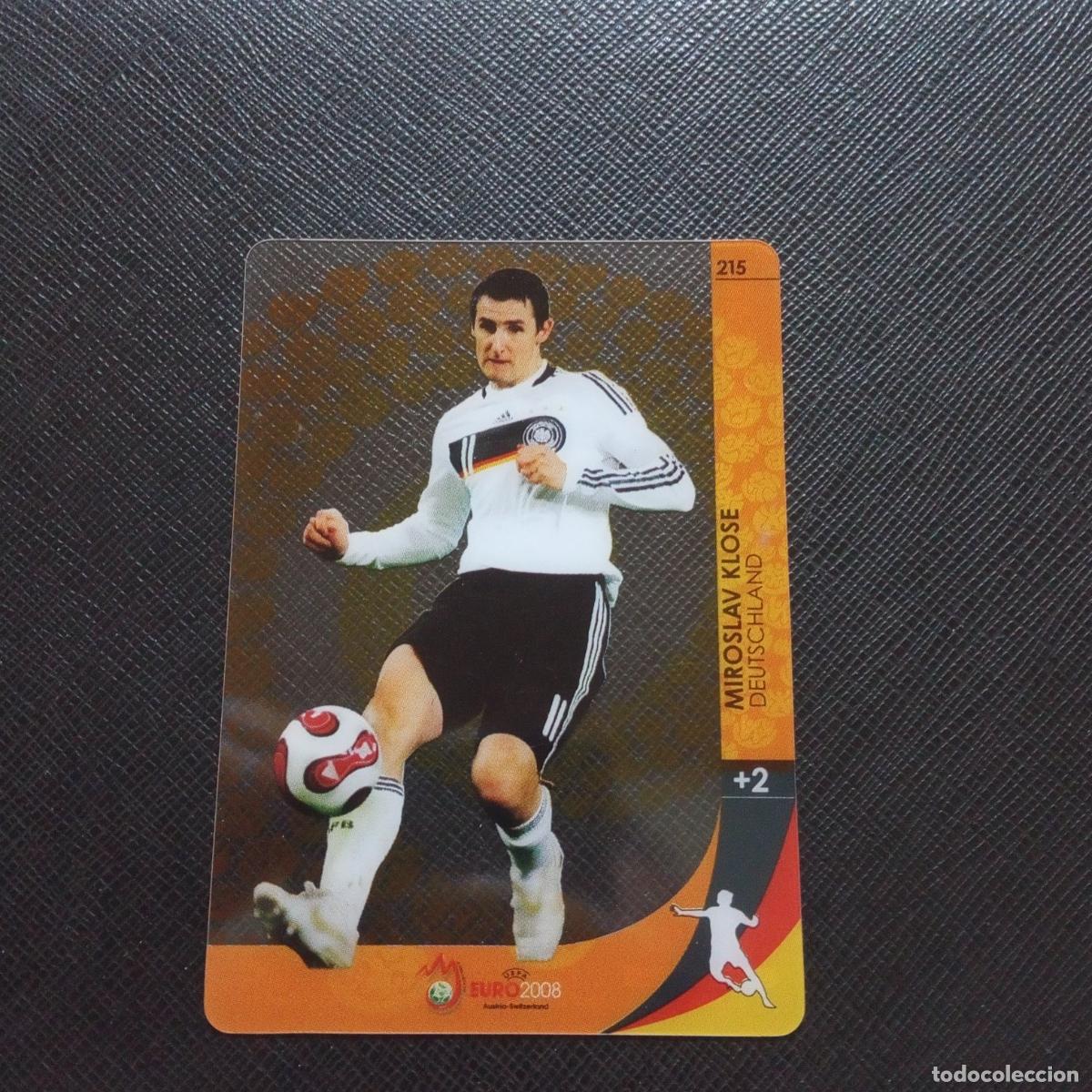 Figurine di Calcio: 215 KLOSE ALEMANIA PANINI TRADING CARD EURO 2008 EUROCOPA 08 CROMO FUTBOL - A59 PG253