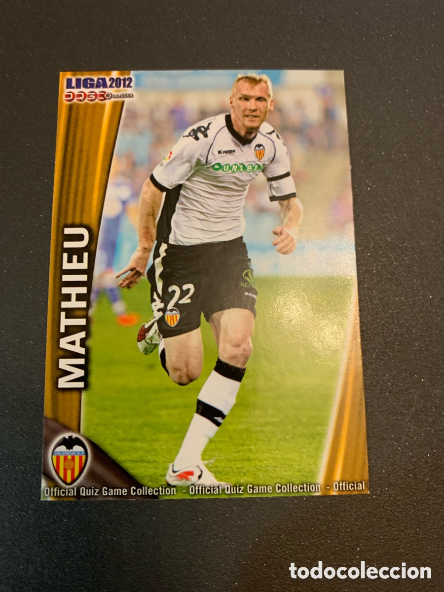 Cromos de f&uacute;tbol: Mundicromo 2012. 064. MATHIEU - Foto 1