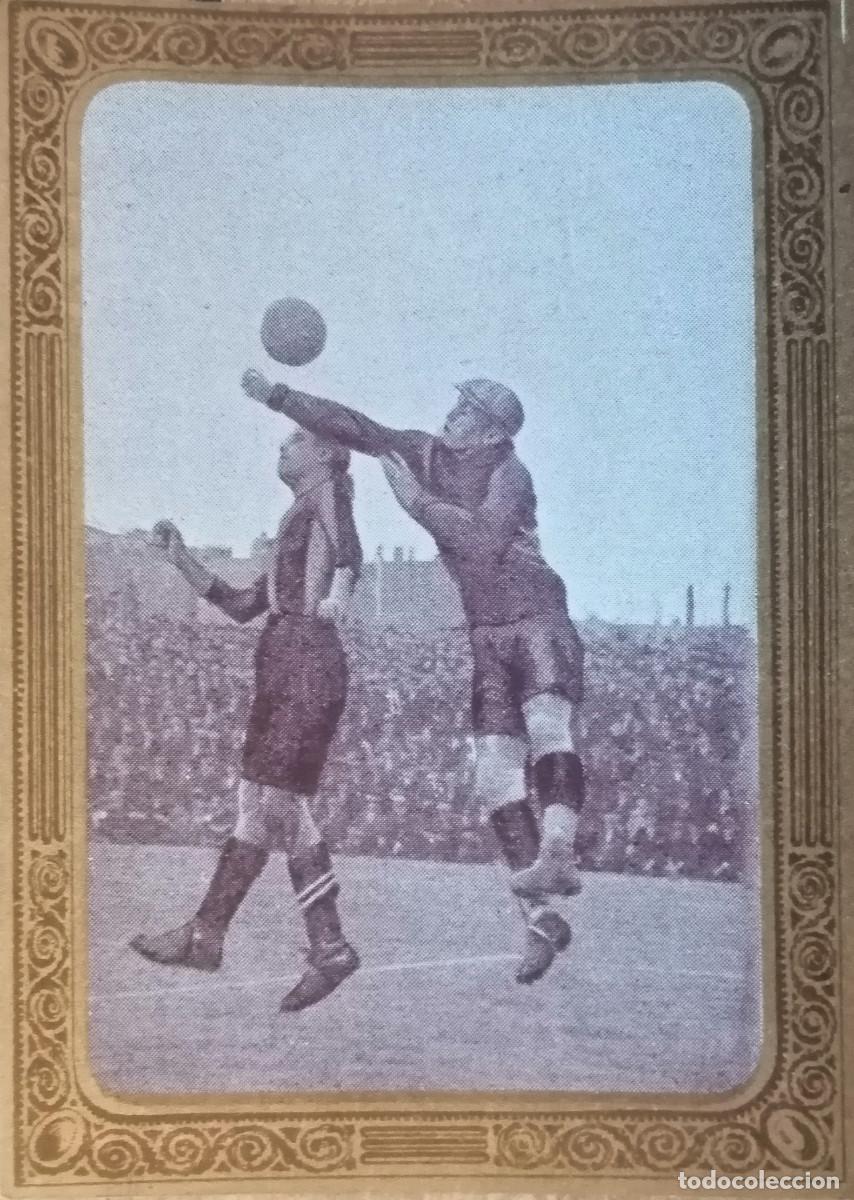 Fu&szlig;ball-Sticker: Cromo de f&uacute;tbol chocolates Torras - n&ordm; 8 - barcelona - europa - a&ntilde;o 1920