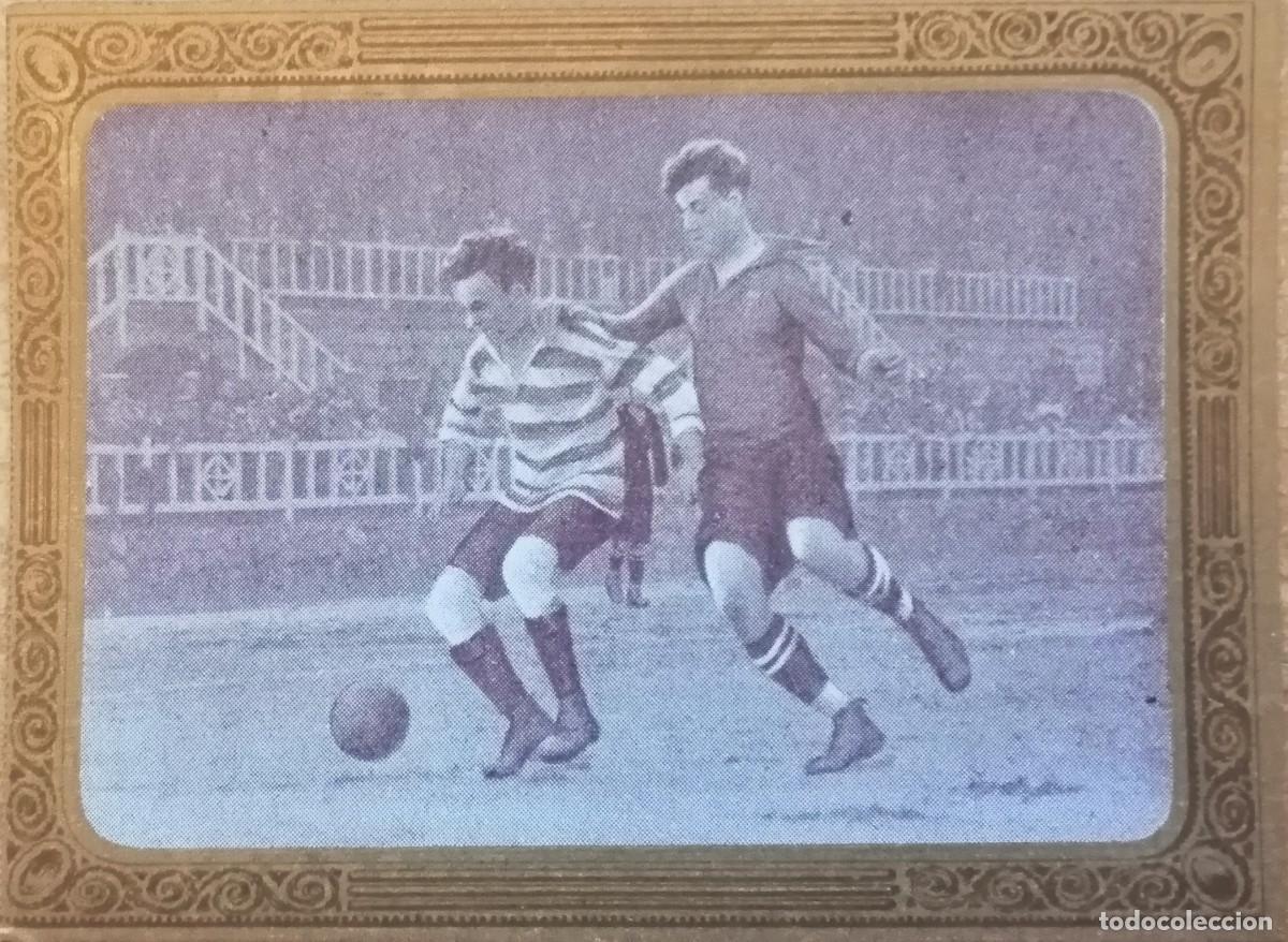 Fu&szlig;ball-Sticker: Cromo de f&uacute;tbol chocolates Torras - n&ordm; 12 - Ilford - Barcelona - a&ntilde;o 1920