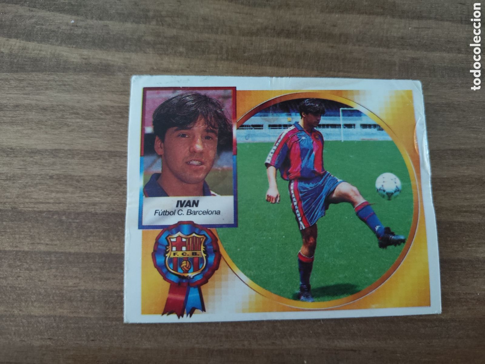 Cromos de f&uacute;tbol: Este 94 95 sin pegar Barcelona Ivan - Foto 1