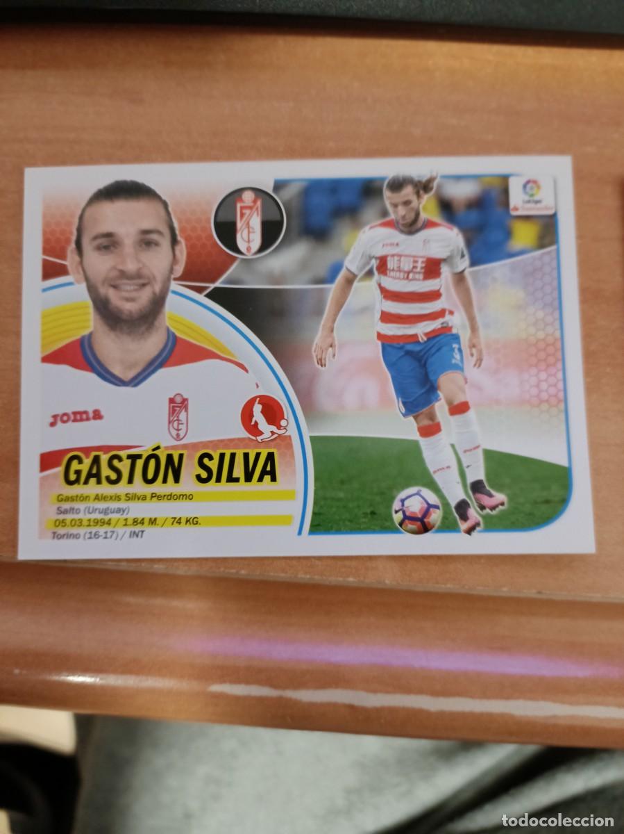 Cromos de f&uacute;tbol: gaston silva, coloca 2016 17 - Foto 1