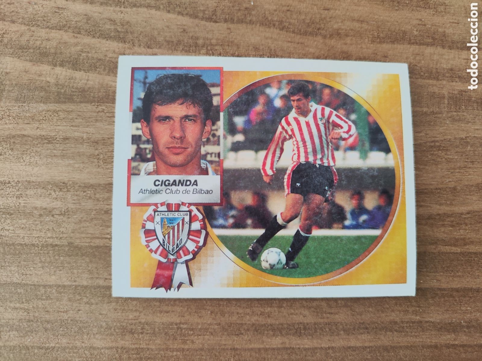 Cromos de f&uacute;tbol: Este 94 95 sin pegar Athletic Bilbao Ziganda - Foto 1