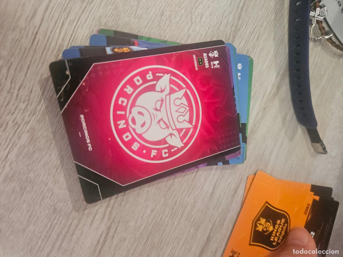 Cromos de Futebol: porcinos kings league coleccion primera sin pegar nuevo