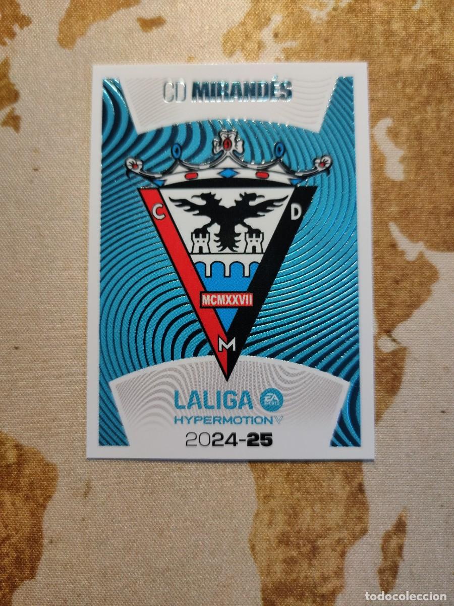 Fu&szlig;ball-Sticker: Liga Este SEGUNDA 17 CD MIRAND&Eacute;S 2024-25 24 25