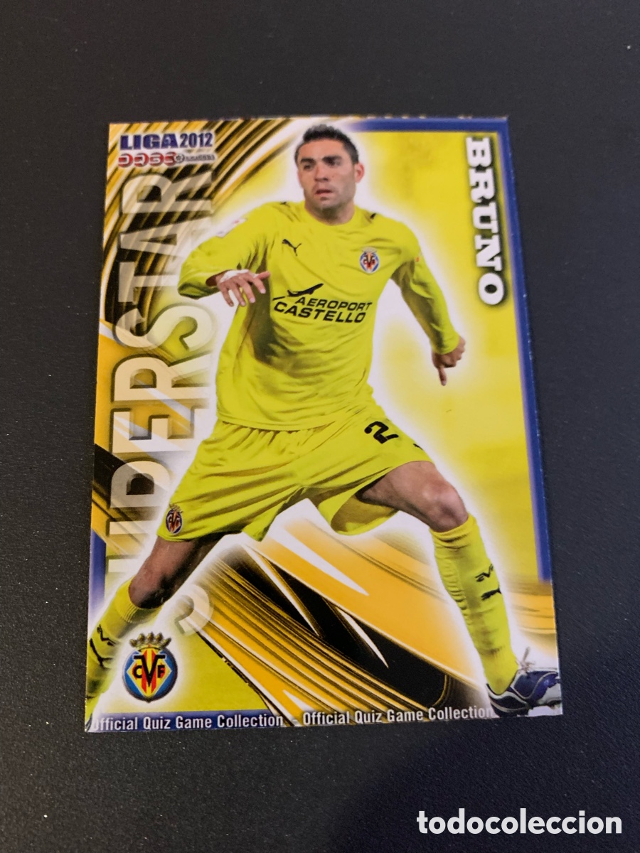 Cromos de f&uacute;tbol: Mundicromo 2012. 105. SUPERSTAR. BRUNO - Foto 1