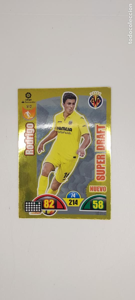 Figurine di Calcio: ADRENALYN PANINI 2017 18 SUPER DRAFT RODRIGO