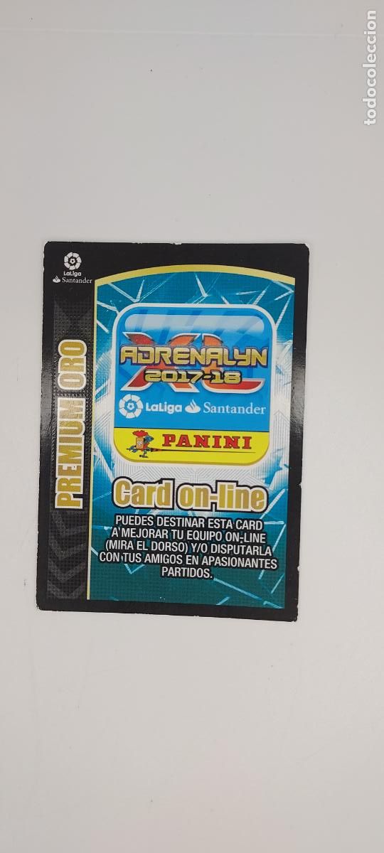 Figurine di Calcio: ADRENALYN PANINI 2017 18 PREMIUM ORO CARD ON-LINE