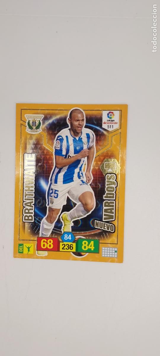 Football Stickers: ADRENALYN PANINI 2018 19 VAR BOYS BRAITHWAITE