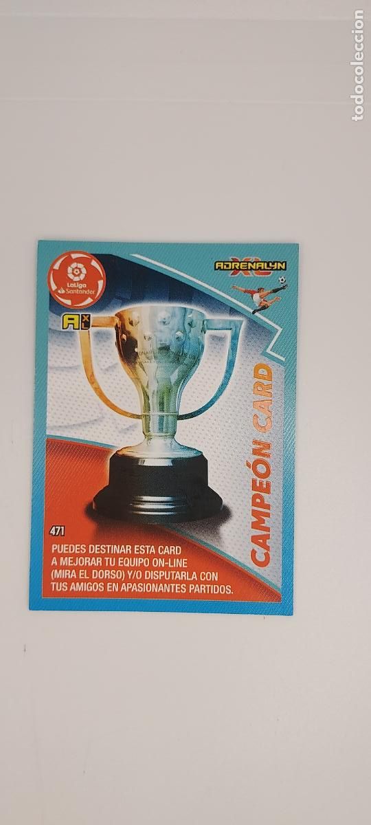 Football Stickers: ADRENALYN PANINI 2020 21 CAMPEON CARD