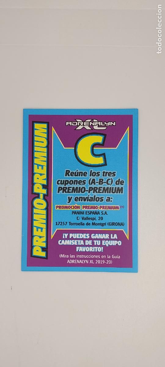 Football Stickers: ADRENALYN PANINI 2019 20 PREMIO C