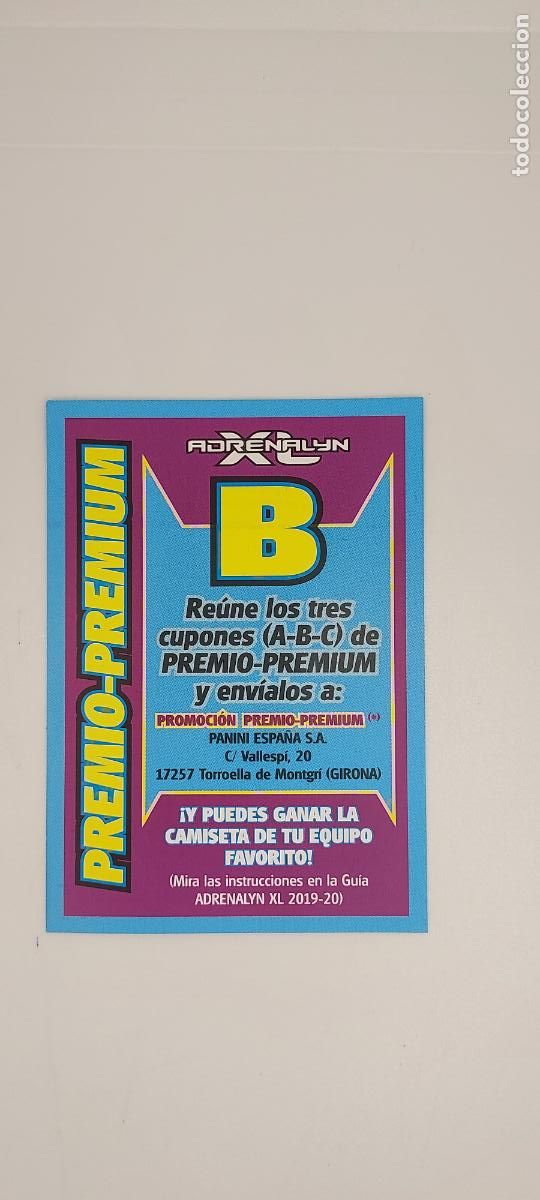 Figurine di Calcio: ADRENALYN PANINI 2019 20 PREMIO B