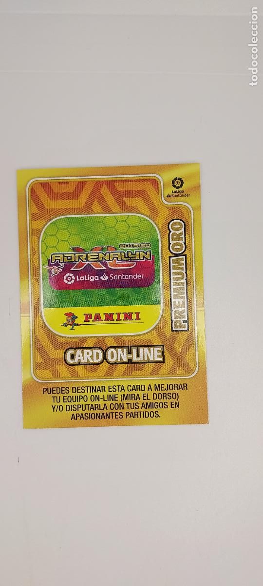 Figurine di Calcio: ADRENALYN PANINI 2019 20 CARD ON-LINE PREMIUM ORO