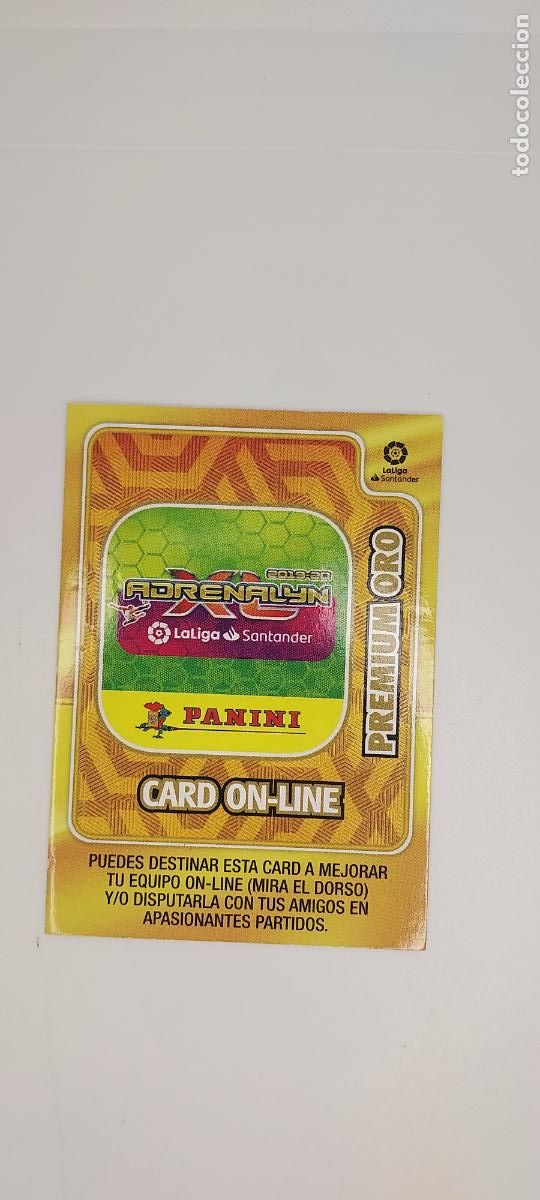 Figurine di Calcio: ADRENALYN PANINI 2019 20 CARD ON-LINE PREMIUM ORO