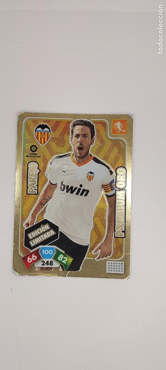 Figurine di Calcio: ADRENALYN PANINI 2019 20 PREMIUM ORO PAREJO