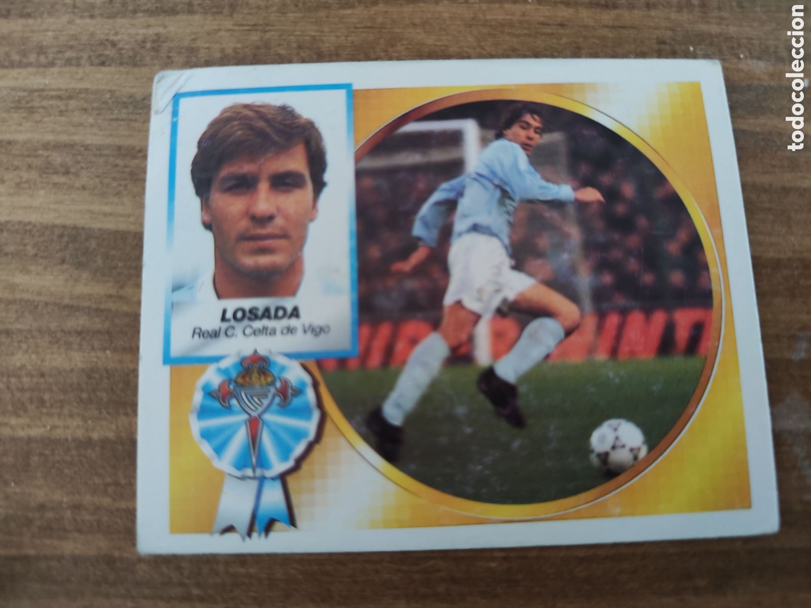 Cromos de f&uacute;tbol: Este 94 95 sin pegar Celta Losada - Foto 1