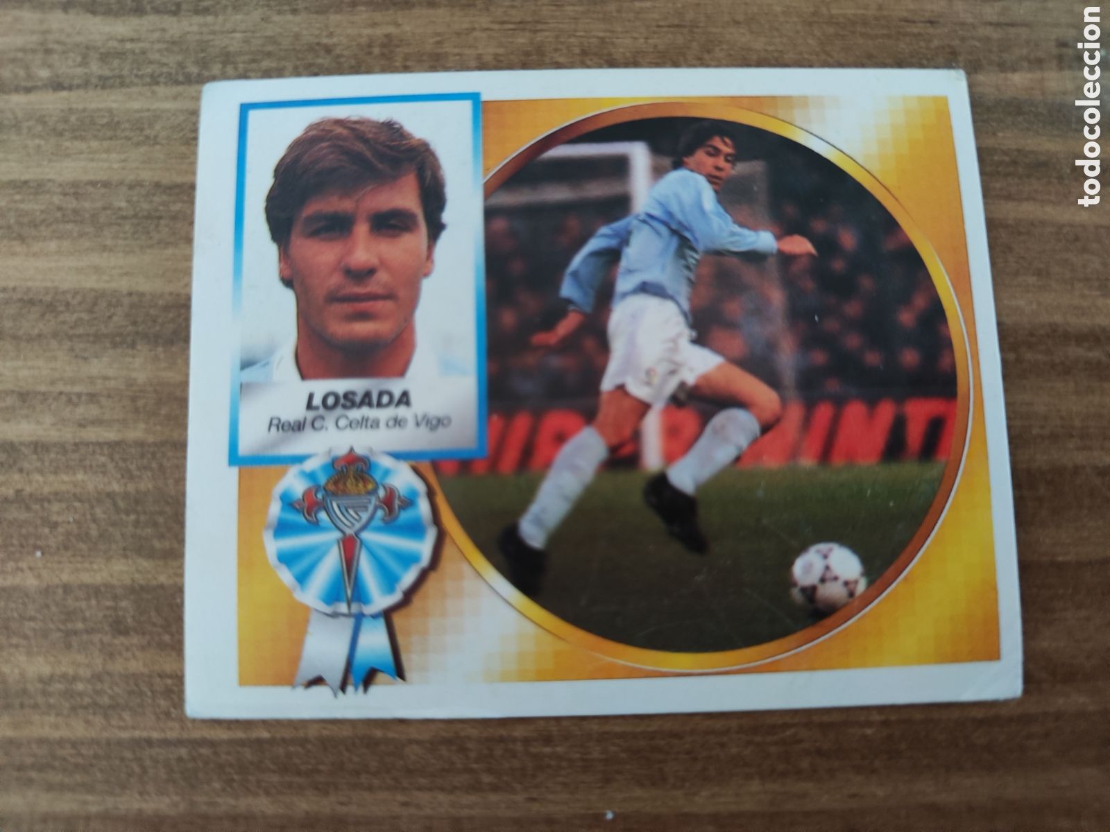 Cromos de f&uacute;tbol: Este 94 95 sin pegar Celta Losada - Foto 1
