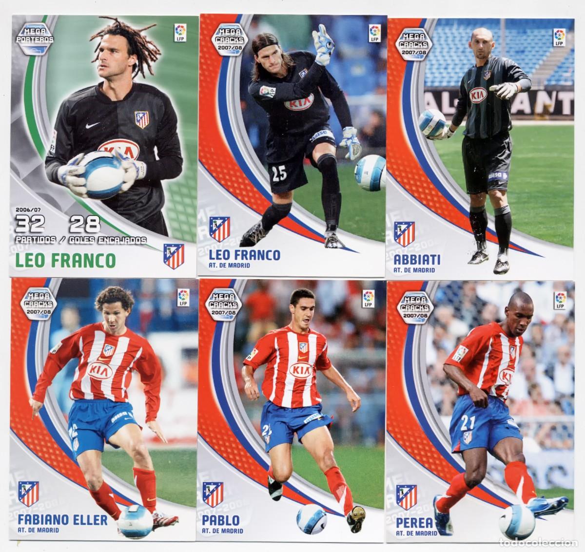 Cromos de F&uacute;tbol: ATLETICO MADRID ABBIATI FICHAJE N&ordm; 455 MEGA CRACKS MGK MEGACRACKS LIGA 2007 2008 07 08 PANINI