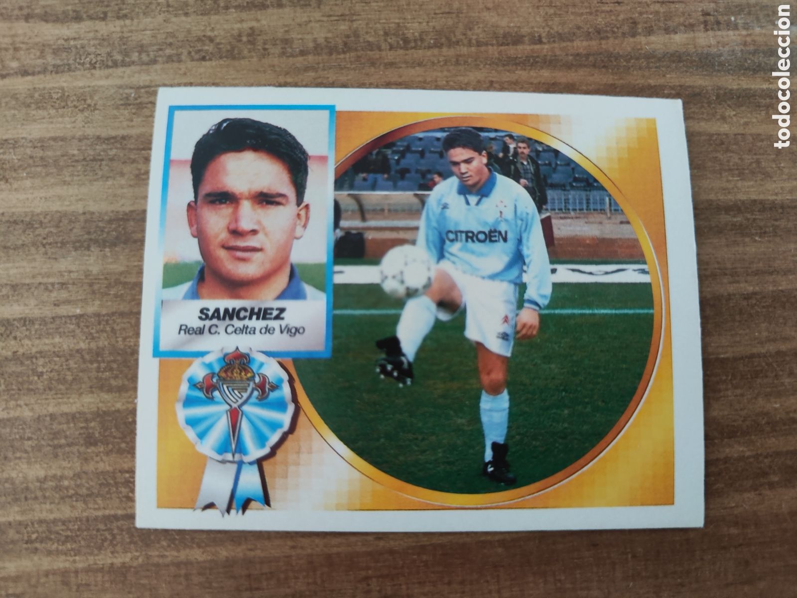 Cromos de f&uacute;tbol: Este 94 95 sin pegar Celta S&aacute;nchez - Foto 1