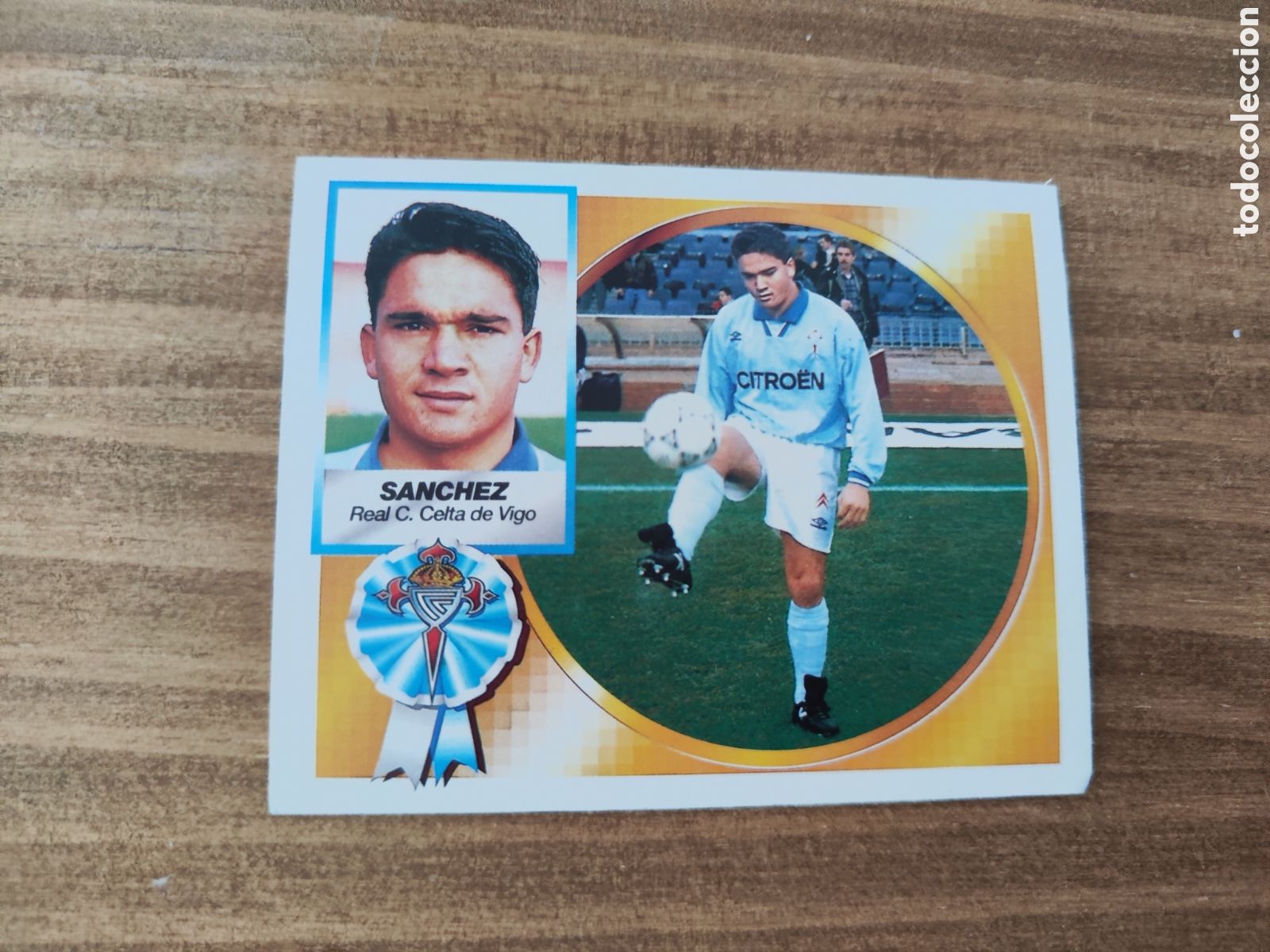 Cromos de f&uacute;tbol: Este 94 95 sin pegar Celta S&aacute;nchez - Foto 1