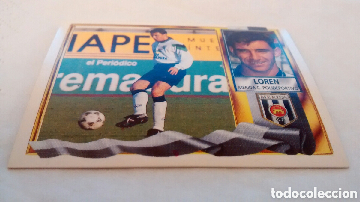 Cromos de f&uacute;tbol: 95 96 1995 1996 EDICIONES ESTE LOREN, MERIDA - Foto 1