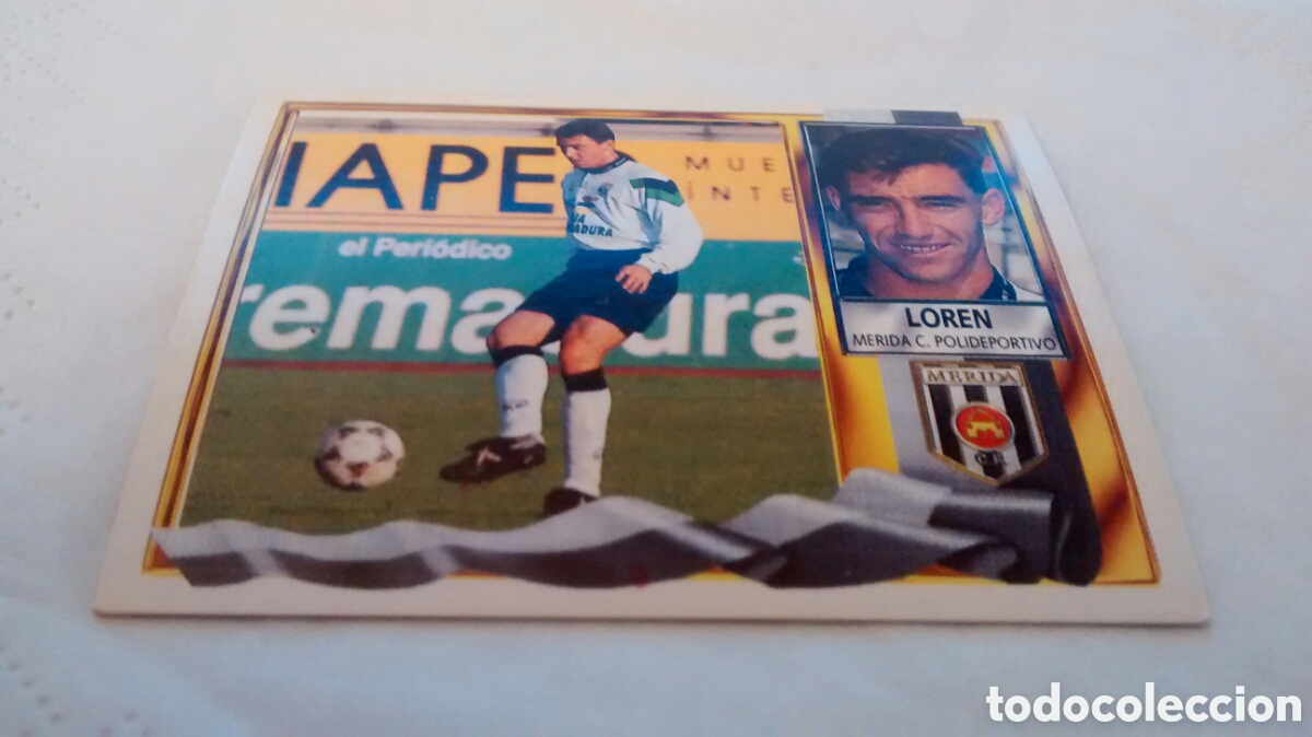 Cromos de f&uacute;tbol: 95 96 1995 1996 EDICIONES ESTE LOREN, MERIDA - Foto 1