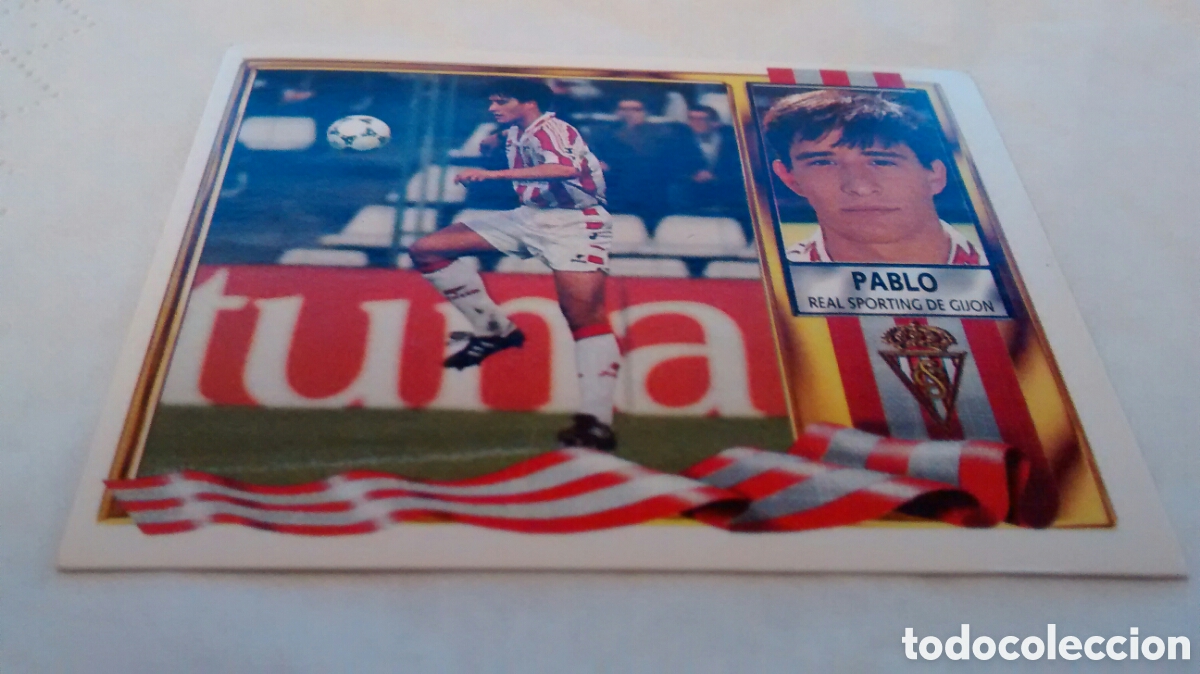 Cromos de f&uacute;tbol: 95 96 1995 1996 EDICIONES ESTE PABLO, SPORTING GIJON - Foto 1