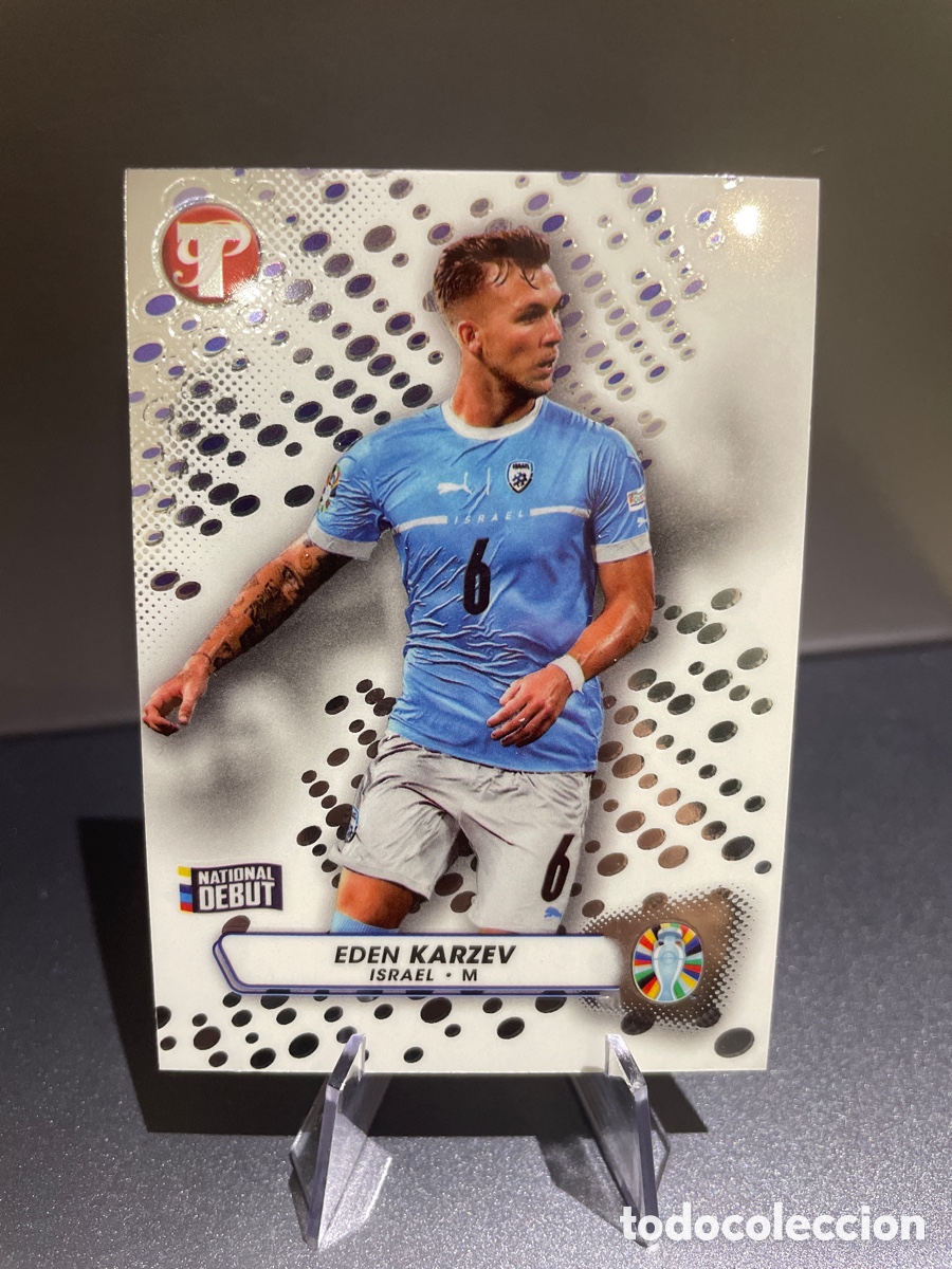 Cromos de Futebol: Karzev 86 National Debut Topps Pristine Road to Euro 2024 Israel