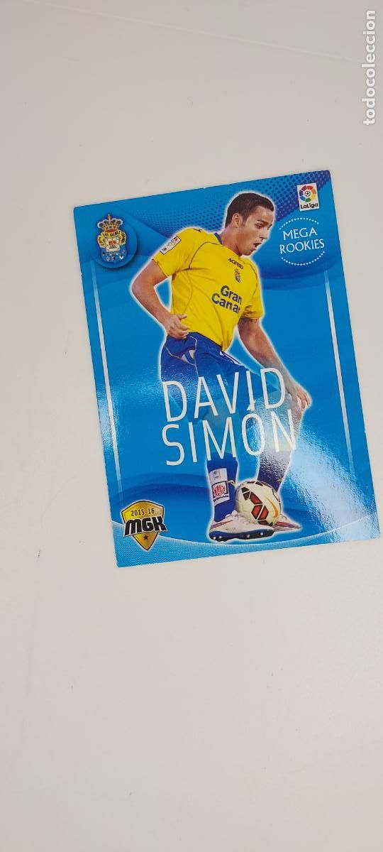 Cromos de f&uacute;tbol: MGK 2015 16 DAVID SIMON - Foto 1