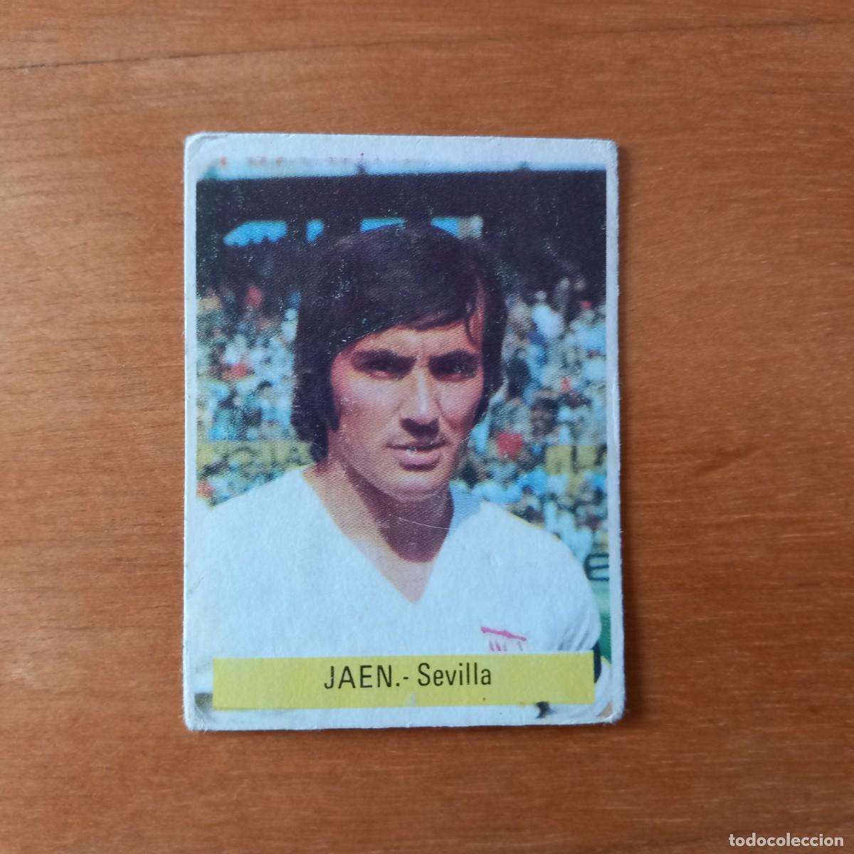 Cromos de f&uacute;tbol: JAEN SEVILLA FC LIGA FUTBOL 75 76 EDICIONES FINI 1975 1976