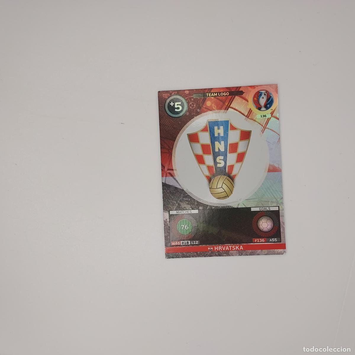 Cromos de F&uacute;tbol: ADRENALYN XL UEFA FRANCIA EURO 2016 HRVATSKA