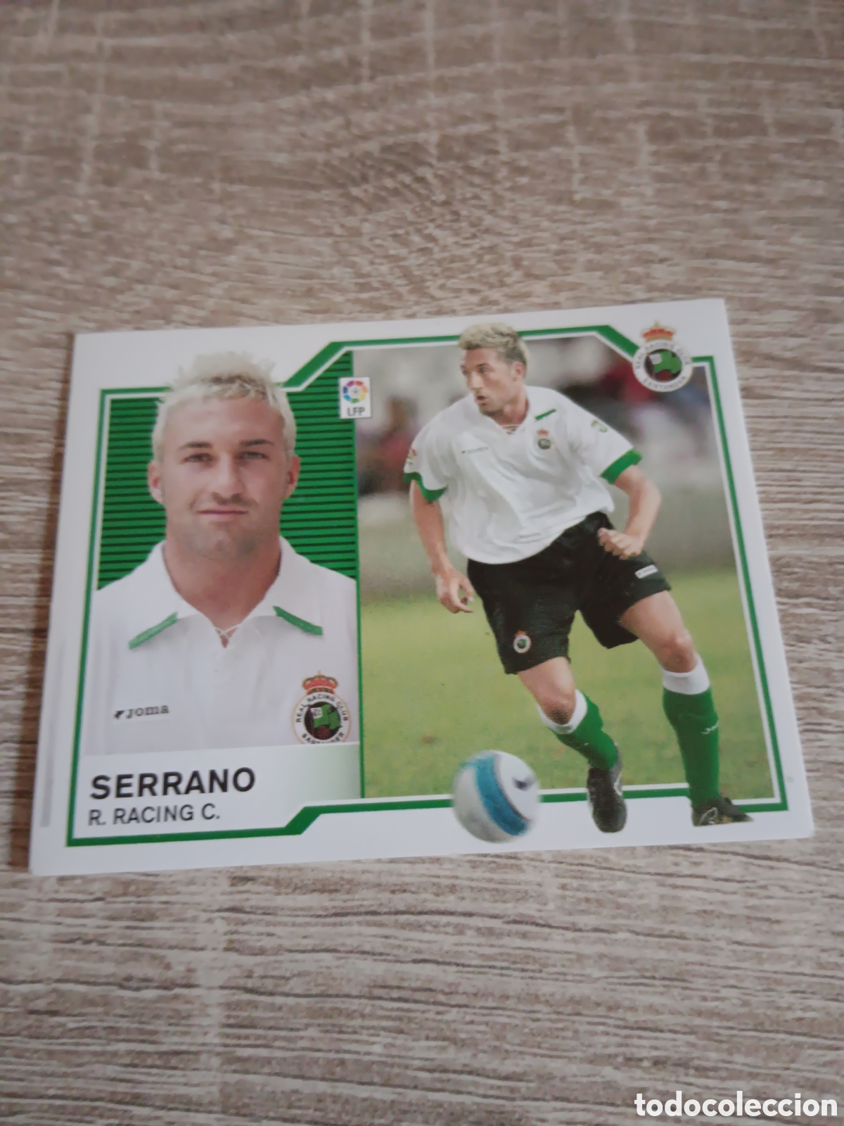 Cromos de f&uacute;tbol: Serrano versi&oacute;n liga 2007 2008 07 08 ediciones este - Foto 1