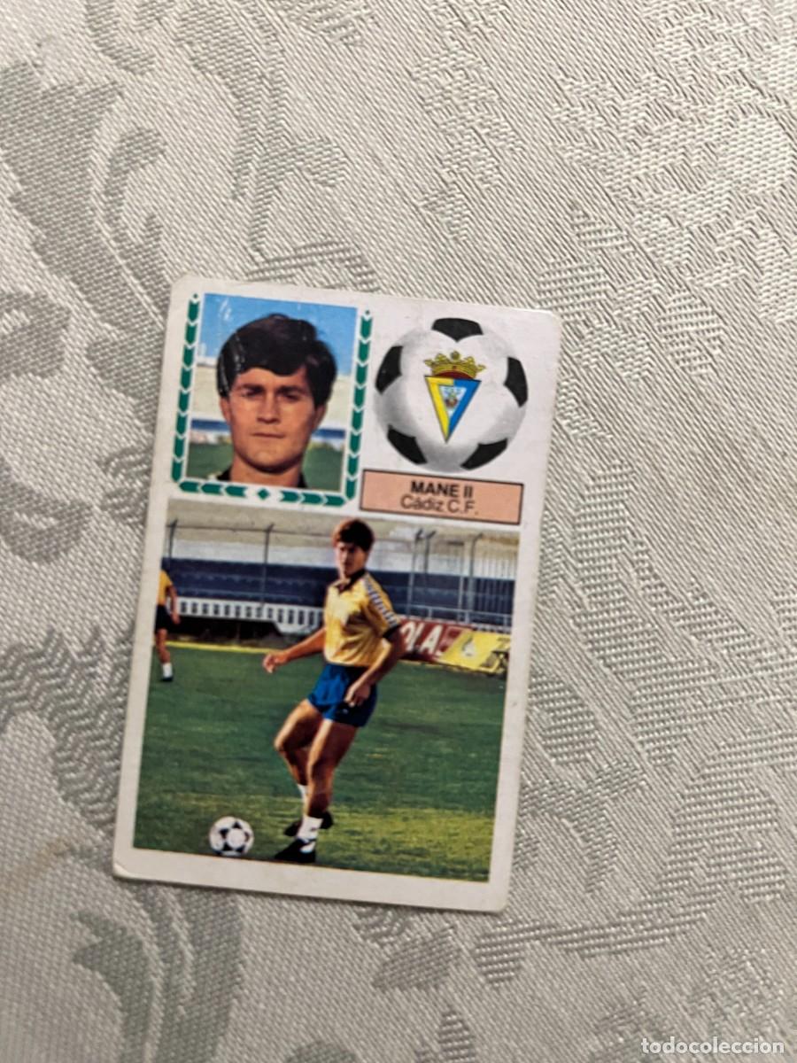 Cromos de f&uacute;tbol: MANE II COLOCA DEL CADIZ VERSION 2 EDICIONES ESTE 83-84 - Foto 1