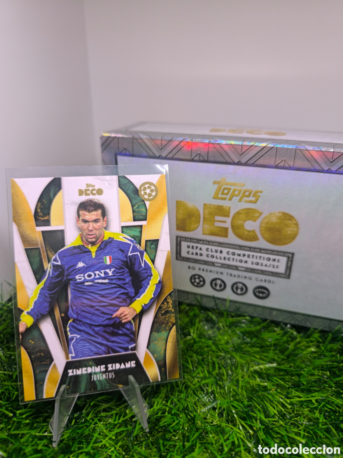 Cromos de F&uacute;tbol: Zidane joueur emblematique topps deco 2025