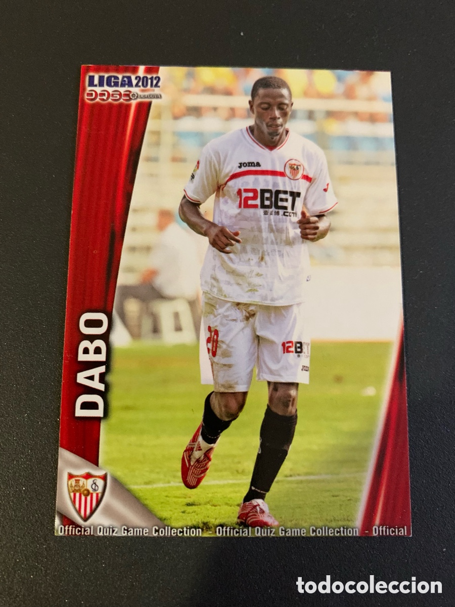 Cromos de f&uacute;tbol: Mundicromo 2012. 114. DABO - Foto 1