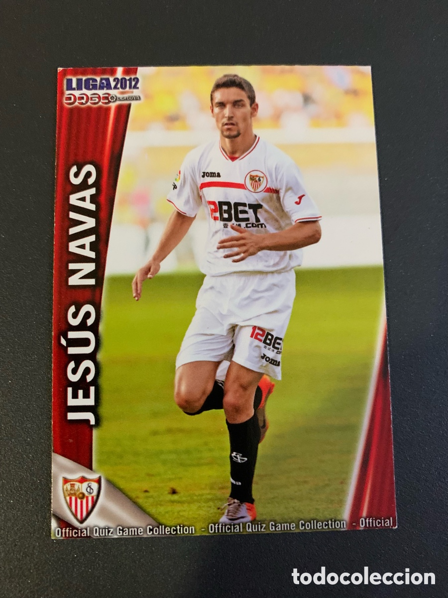 Cromos de f&uacute;tbol: Mundicromo 2012. 128. JESUS NAVAS