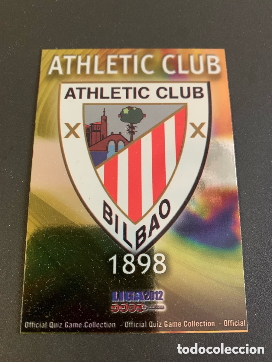 Cromos de f&uacute;tbol: Mundicromo 2012. 136. ESCUDO. A.BILBAO. Brillo