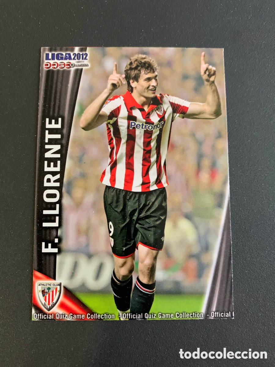 Cromos de f&uacute;tbol: Mundicromo 2012. 156. F.LLORENTE ( A.Bilbao )