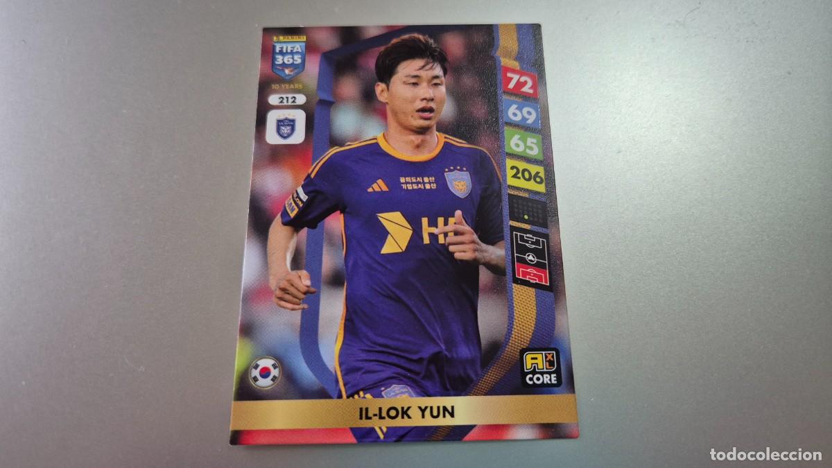 Cromos de F&uacute;tbol: LOTE PANINI ADRENALYN XL FIFA 365 2025 N&ordm; 212 YUN