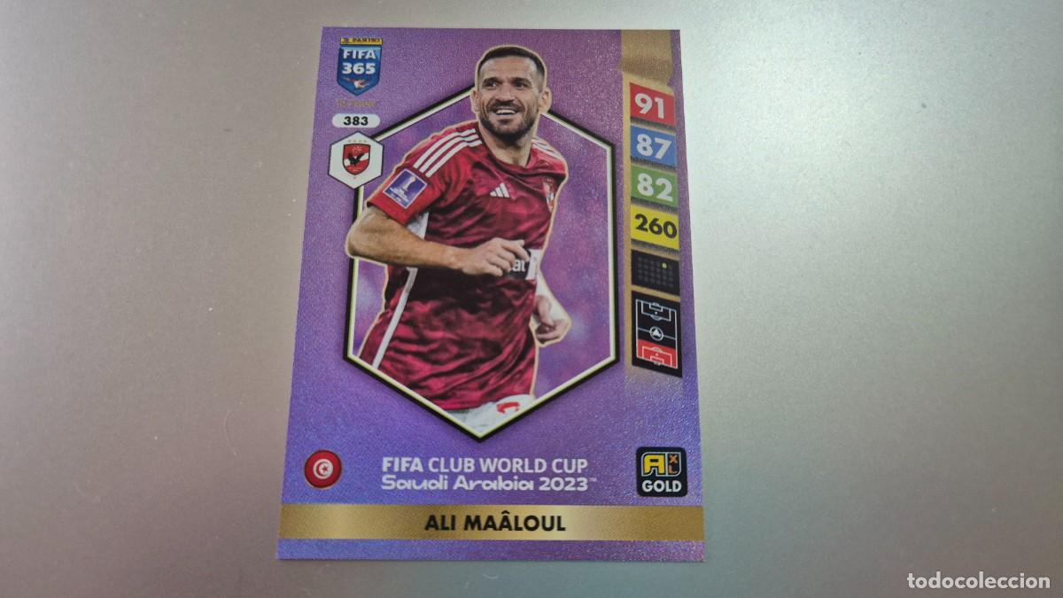 Cromos de F&uacute;tbol: LOTE PANINI ADRENALYN XL FIFA 365 2025 N&ordm; 383 ALI MAALOUR
