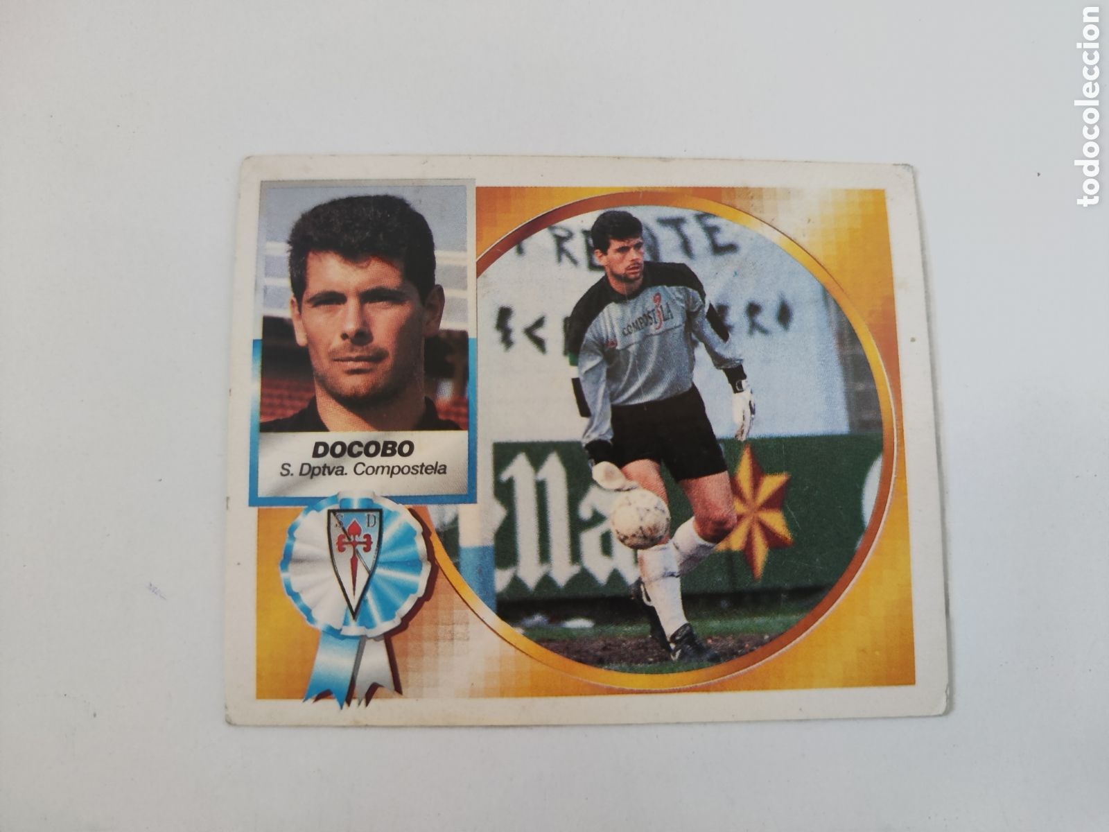 Cromos de f&uacute;tbol: Este 94 95 sin pegar Compostela Docobo - Foto 1