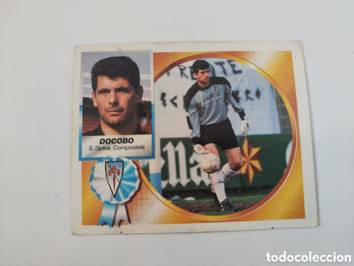 Cromos de f&uacute;tbol: Este 94 95 sin pegar Compostela Docobo - Foto 1